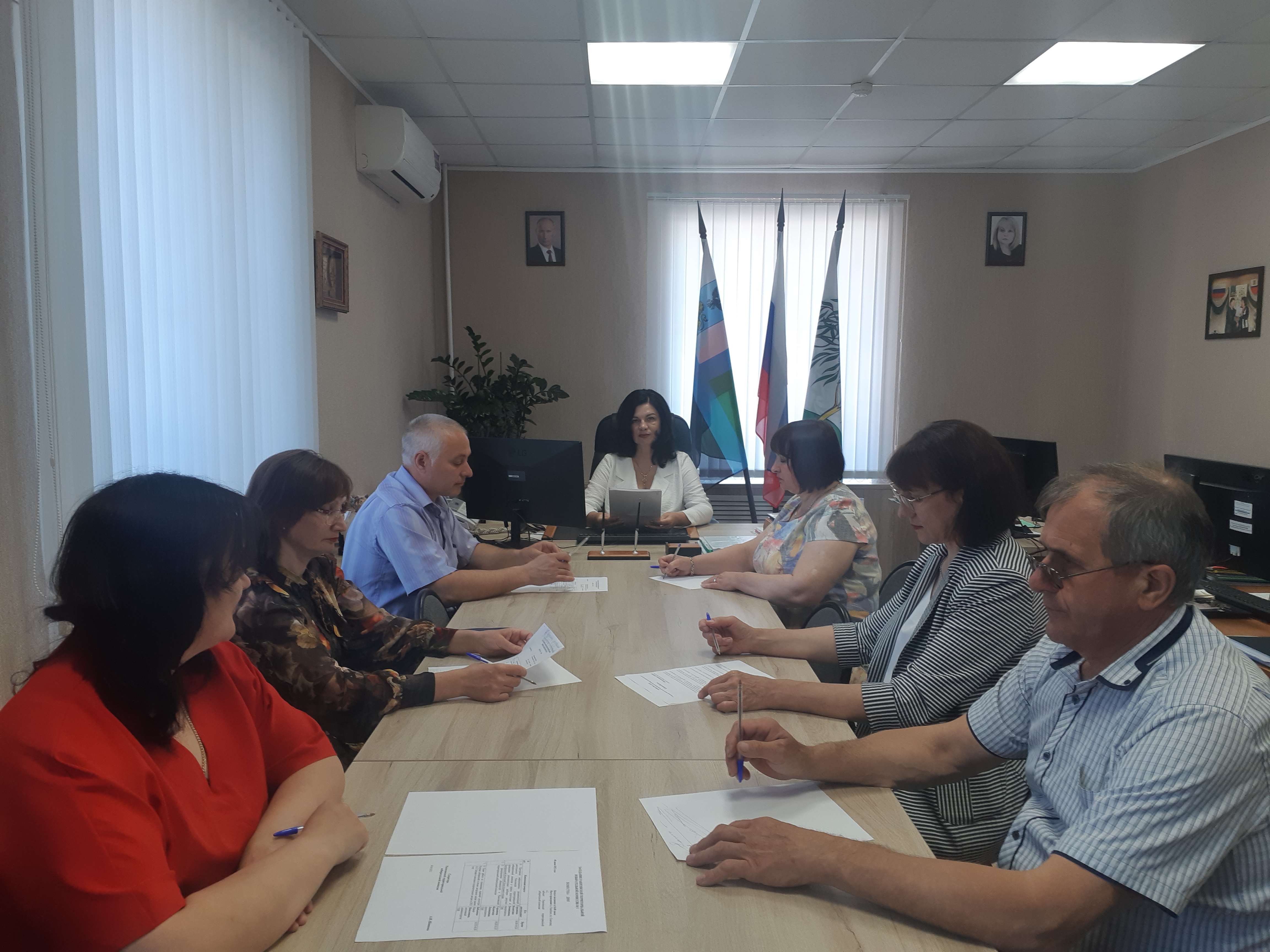 Заседание Ракитянской территориальной избирательной комиссии