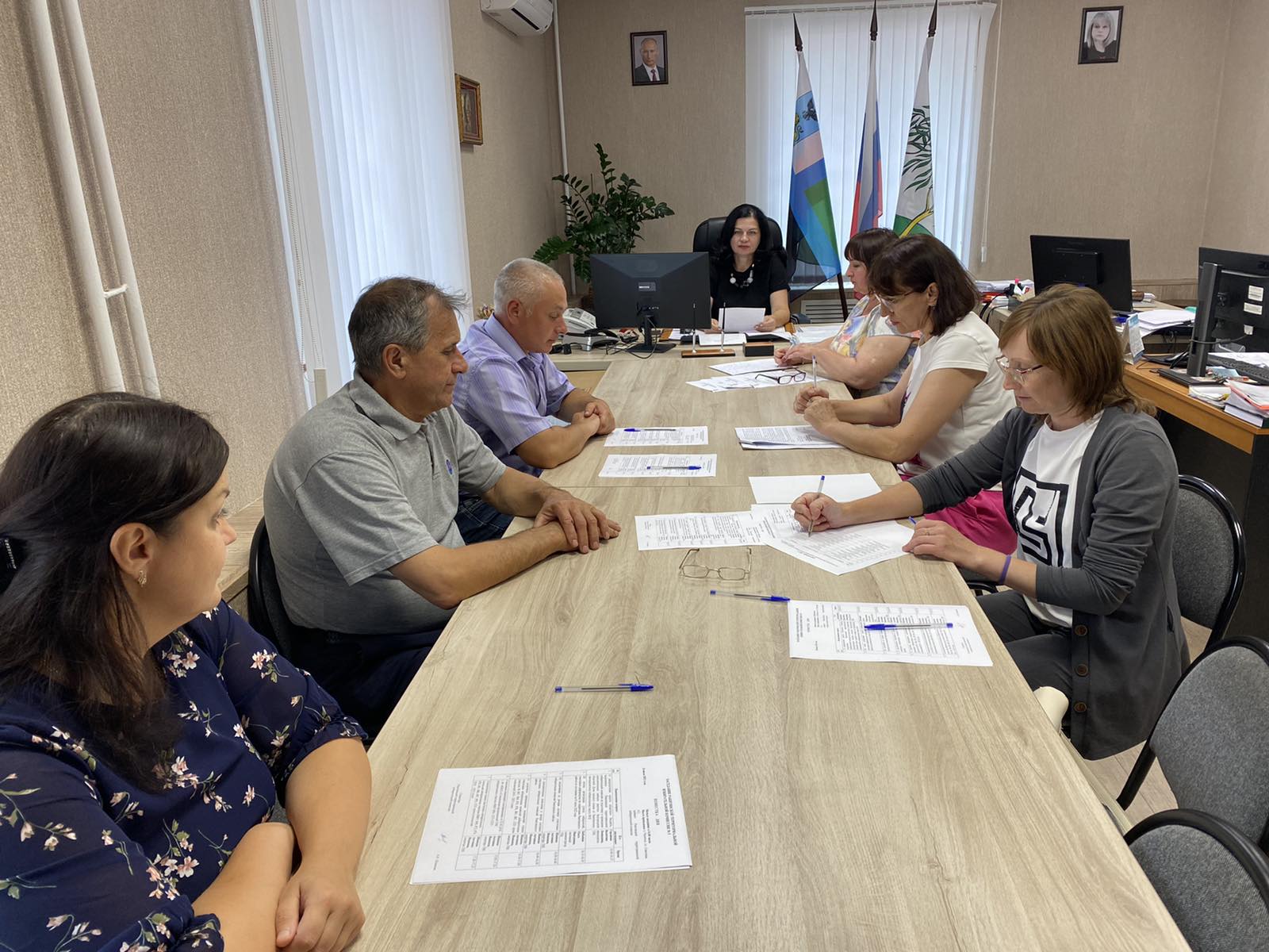 Состоялось очередное заседание Ракитянской территориальной избирательной комиссии