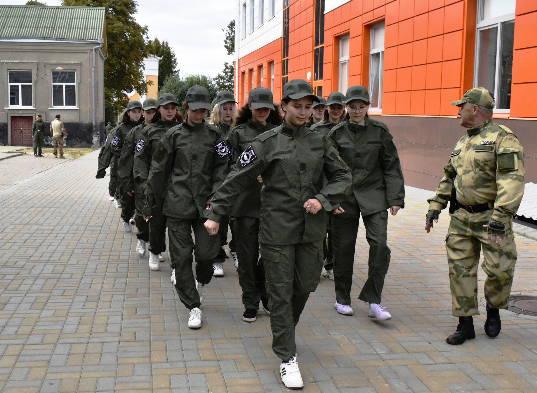 В Ракитном состоялось открытие новой смены центра развития военно-спортивной подготовки и патриотического воспитания молодёжи «Воин».