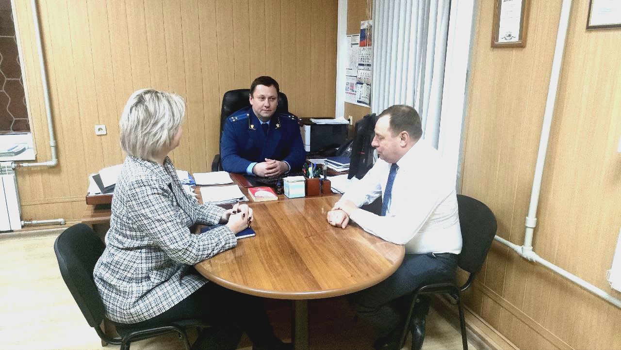 В прокуратуре Ракитянского района проведена встреча с представителем бизнес сообщества.