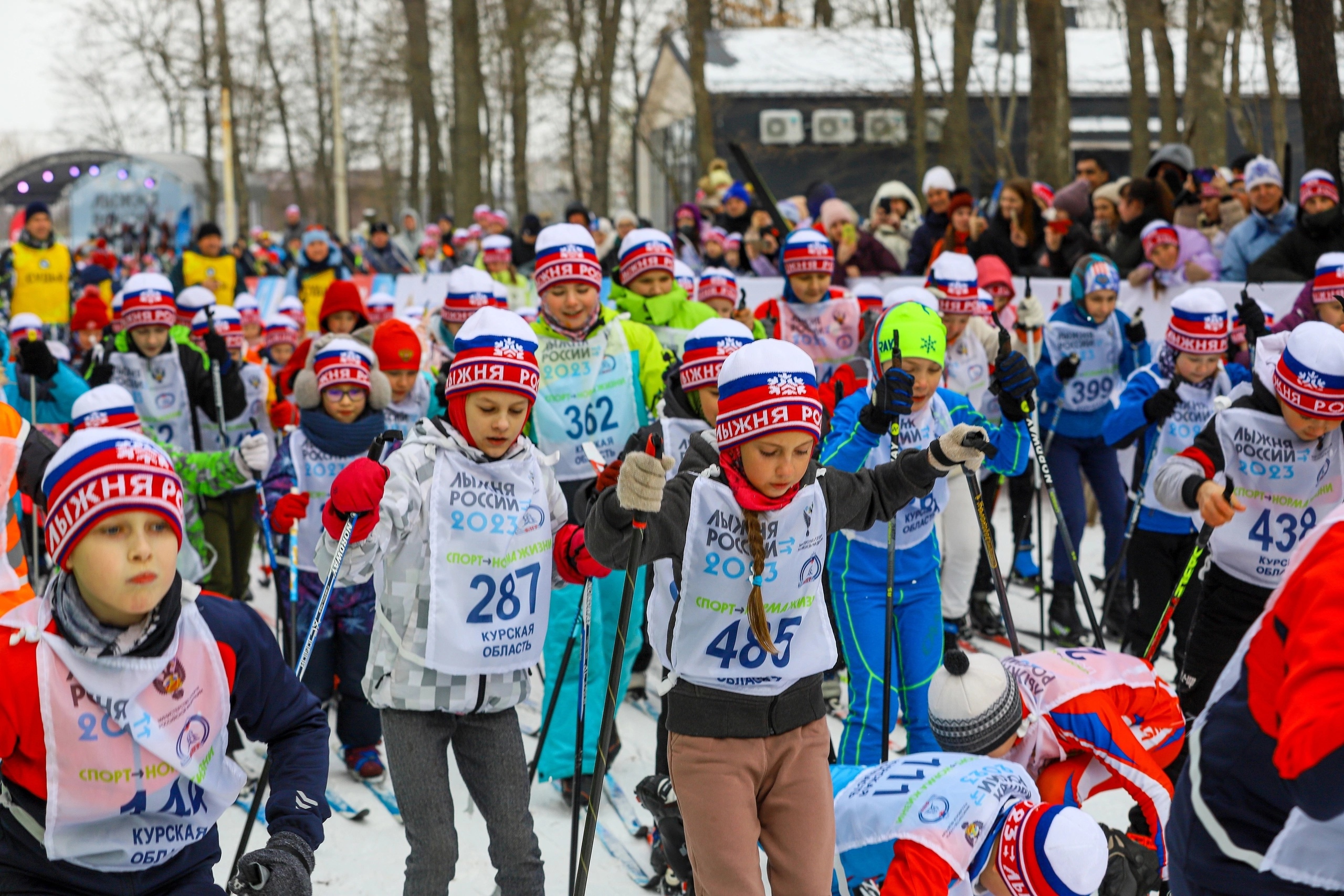 Ракитянские спортсмены стали призёрами Всероссийской гонки «Лыжня России 2023»