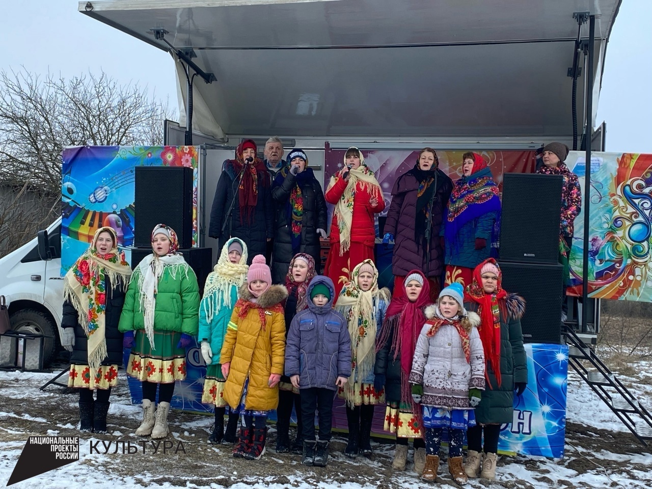 Автоклуб продолжает проводить свои концертные программы для жителей отдаленных населённых пунктов Ракитянского района