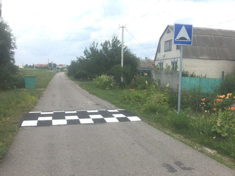 В Ракитянском районе установлены новые искусственные дорожные неровности. В Ракитянском районе установлены новые искусственные дорожные неровности.