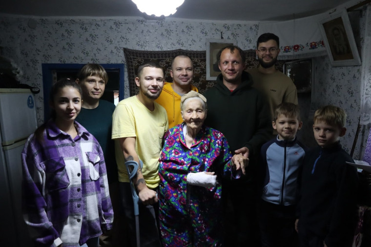 Жительница Ракитянского района отметила вековой юбилей. Жительница Ракитянского района отметила вековой юбилей.