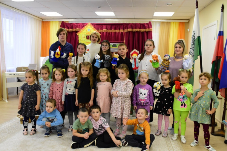 Волшебство театра в ракитянском детском саду № 4.