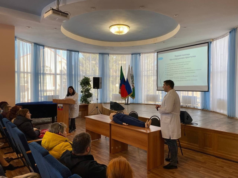 В Ракитянском районе продолжаются занятия по оказанию первой медицинской помощи.