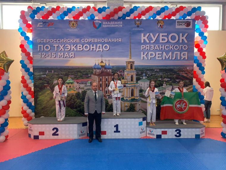 Ракитянские тхэквондисты завоевали золото, серебро и бронзу на всероссийских соревнованиях «Кубок Рязанского кремля».