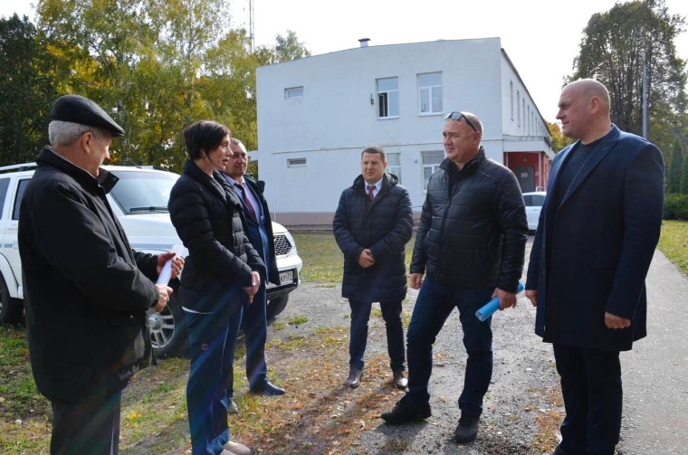 Вчера с рабочим визитом наш район посетил заместитель губернатора Белгородской области по ЖКХ Сергей Довгалюк.