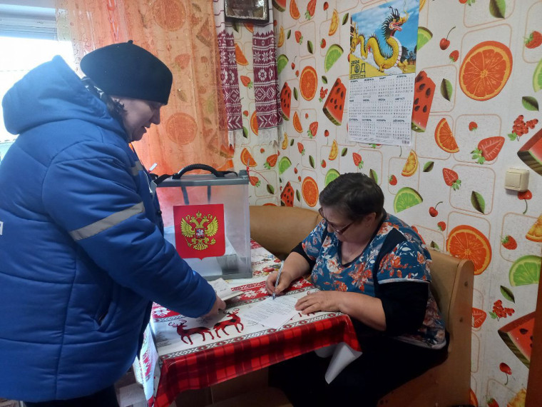 Ракитянцы голосуют за будущего президента России не выходя из дома.
