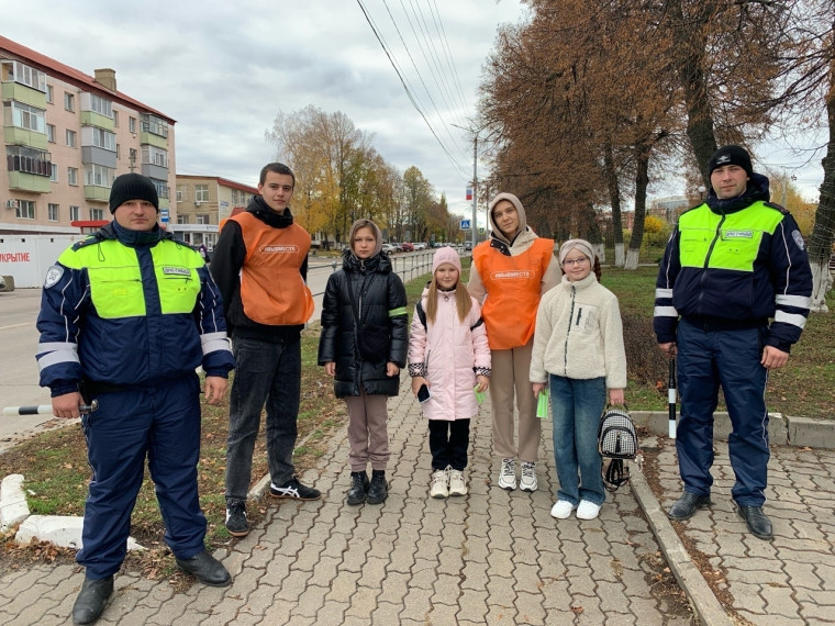 В Ракитном прошла акция «Будь заметен на дороге!».