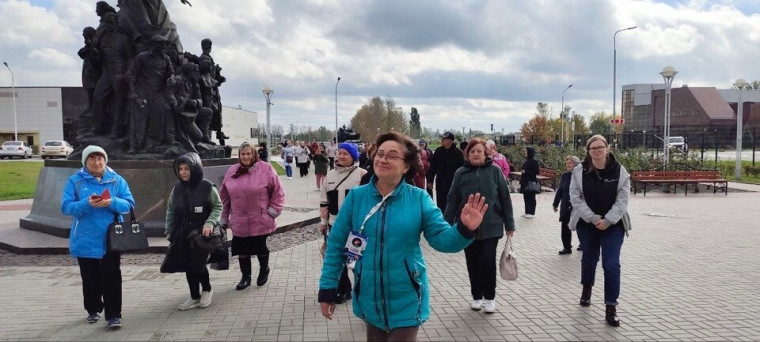 Вчера группа туристов старшего поколения Ракитянского района посетила Прохоровский район.