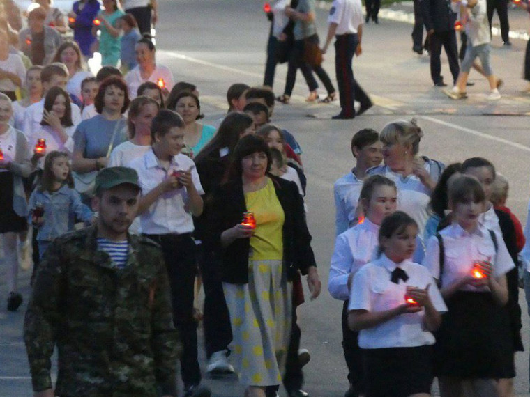 В Ракитянском районе состоялась акция, посвященная Дню памяти и скорби.