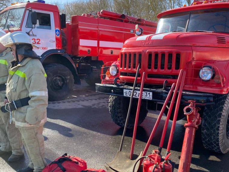 В Ракитянском районе проведена проверка готовности сил и средств к паводкоопасному периоду и пожароопасному сезону 2022 года.