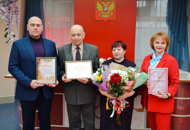 Супруги Владимир и Екатерина Черноиван отметили золотой юбилей совместной жизни.