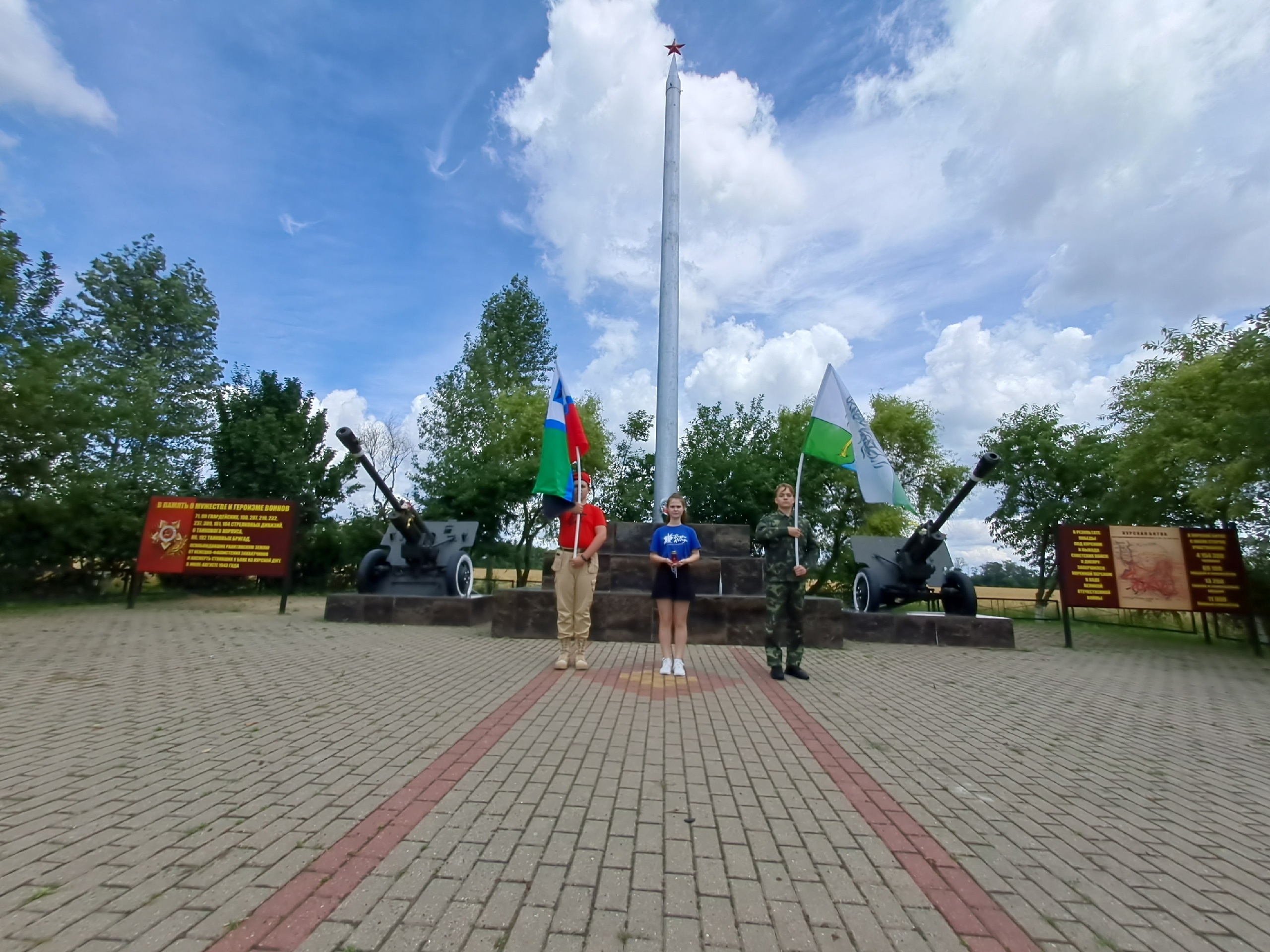 Сегодня, накануне 80-й годовщины Прохоровского танкового сражения, прошла  акция «Огонь Памяти» | 10.07.2023 | Белгород - БезФормата